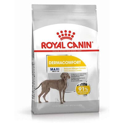 Royal Canin CCN Maxi Dermacomfort hassas derili köpekler için Köpek Maması 12 Kg görsel 2