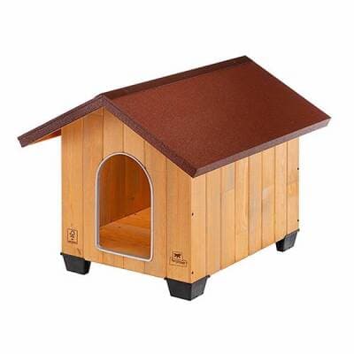 Domus Ahşap Köpek Kulübesi Medium 70x83x67 Cm
