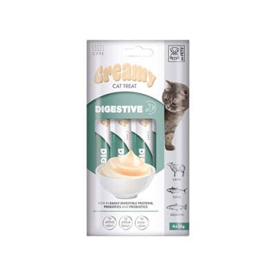 Cilt ve Tüy Yapısı Destekleyici Krema Kedi Ödül Maması 4x15 Gr