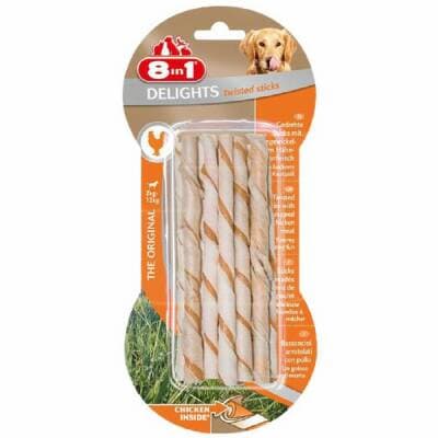 Delights Bones Ağız Bakım Burgu Çubuğu Köpek Ödülü 55 Gr