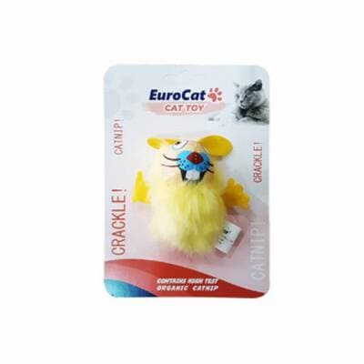 Sarı Fare Kedi Oyuncağı 7,5 Cm