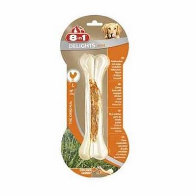 Delights Tavuklu Press Kemik Büyük Irk Köpek Ödülü Large 20 Cm 130 Gr