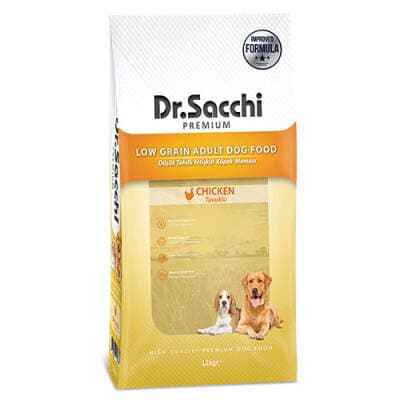 Premium Tavuklu Düşük Tahıllı Yetişkin Köpek Maması 12 Kg