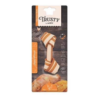 Trusty Tavuklu Tatlı Patatesli Kemik Köpek Ödülü 50 Gr 12,7 Cm