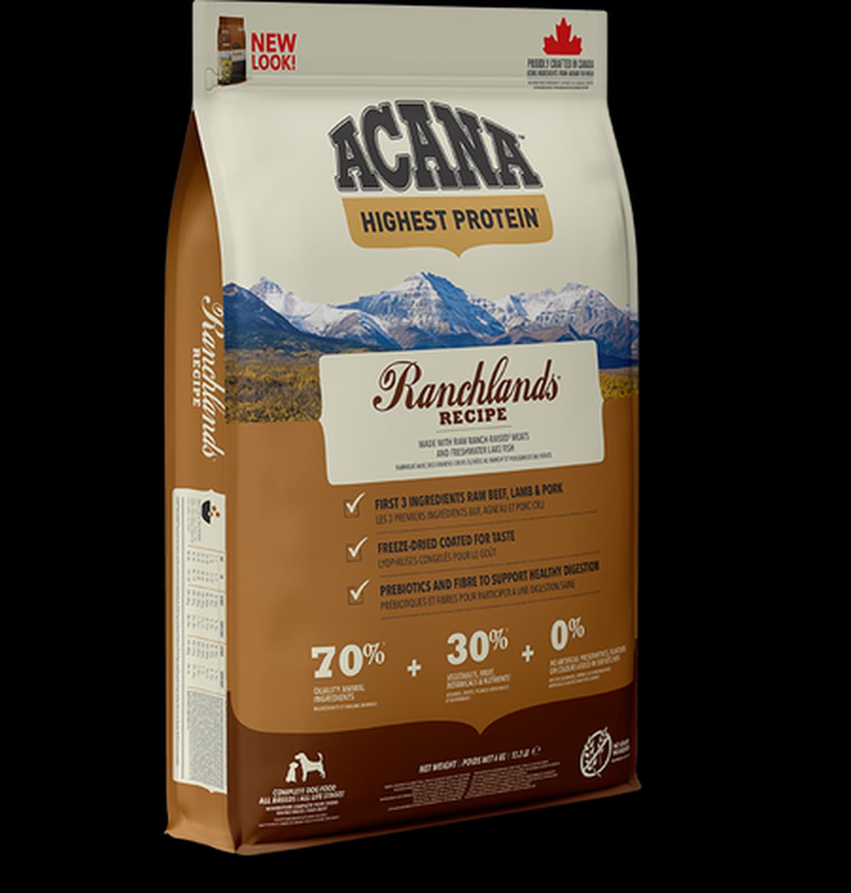 Acana Ranshlands Kuzu ve Bizon Etli Tahılsız Köpek Maması 2 Kg