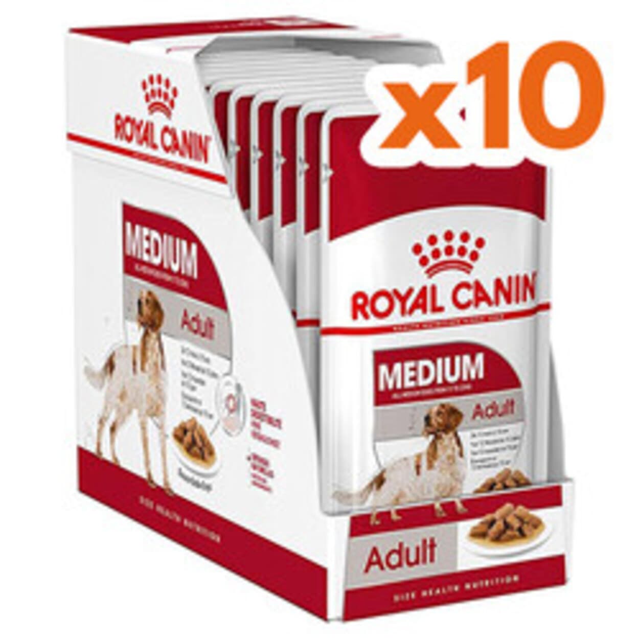 Royal Canin Medium Adult Gravy Köpek Yaş Maması 140 Gr 10 ad