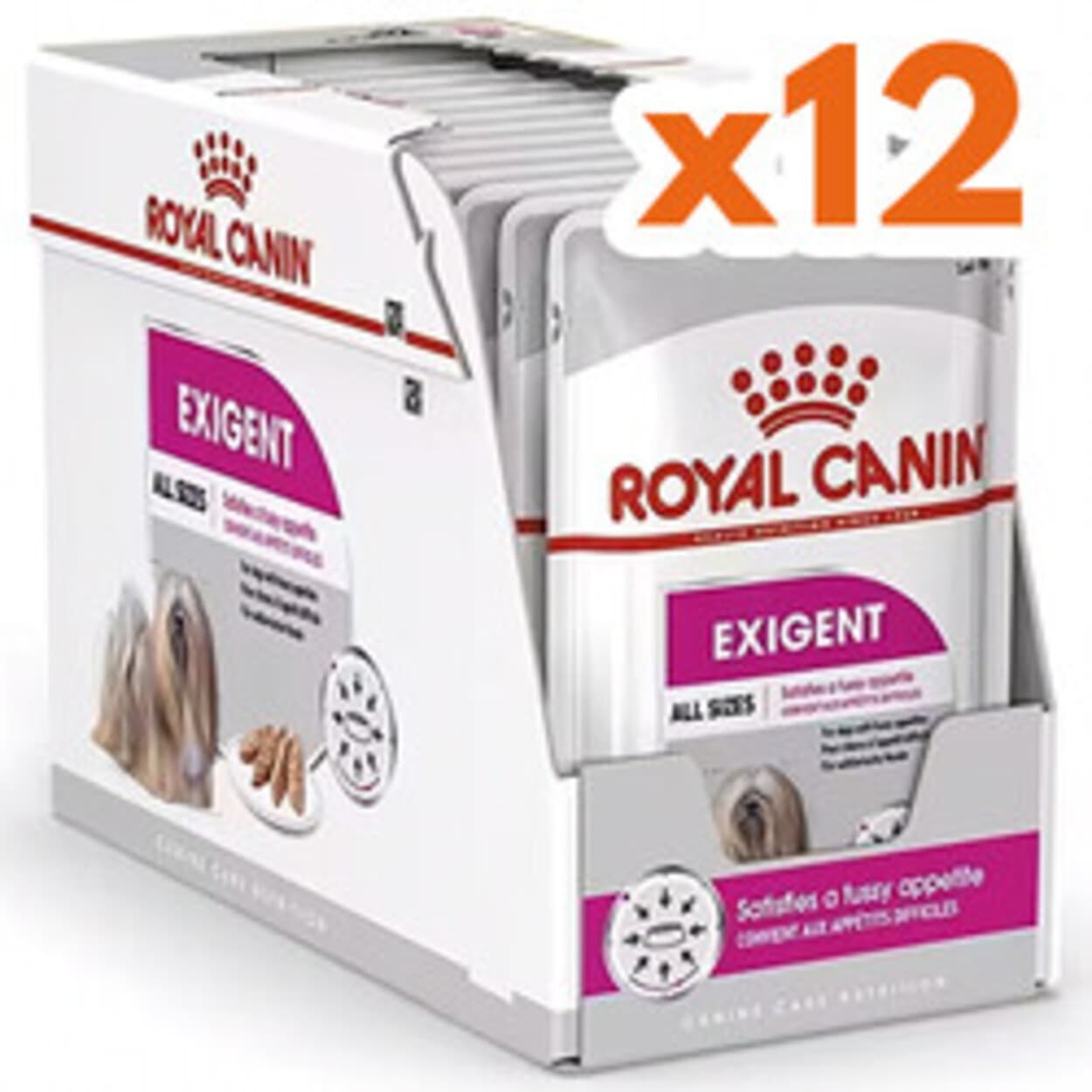 Royal Canin Pouch Exigent Adult Tüm Irklar İçin Köpek Yaş Maması 85 Gr(12ad)