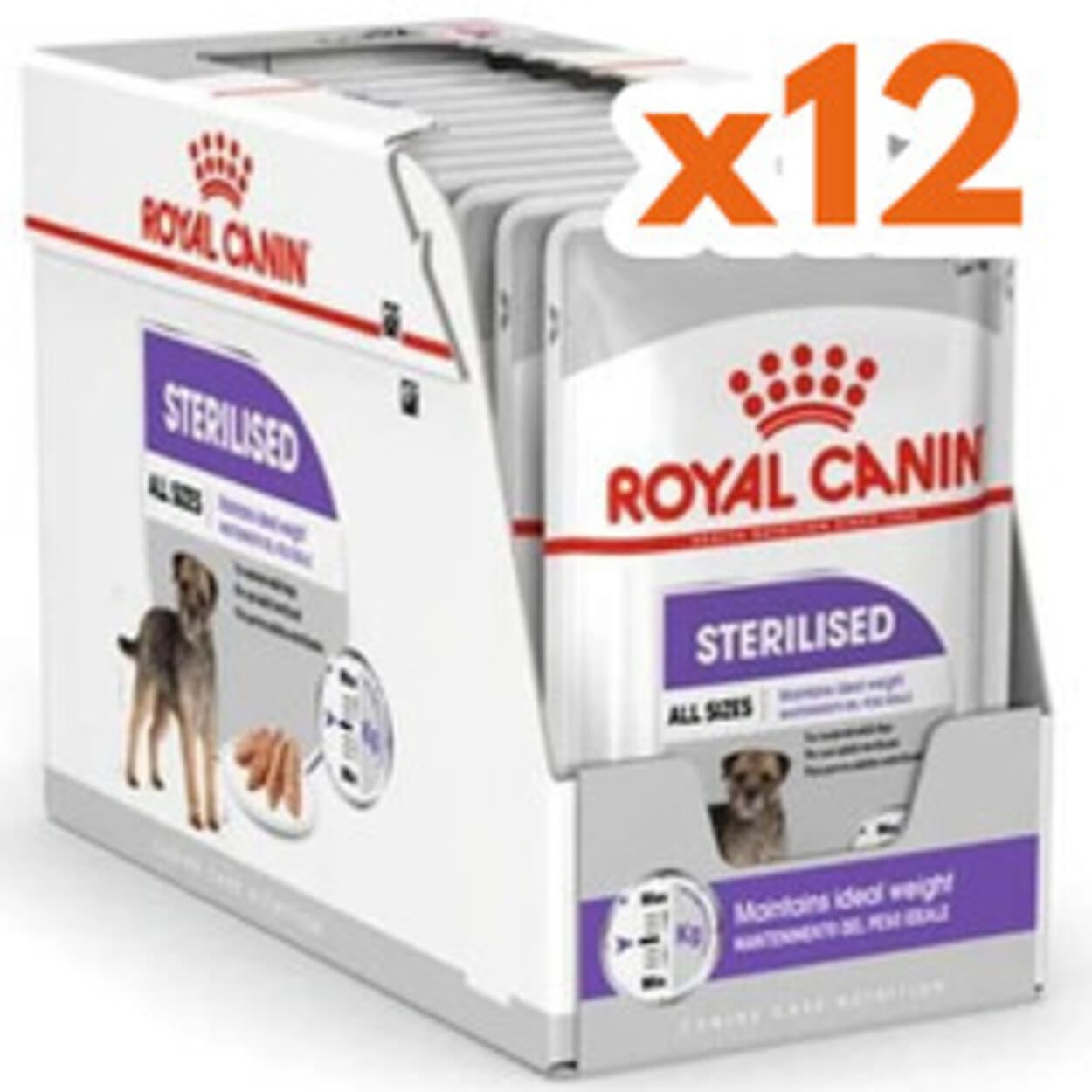 Royal Canin Tüm Irklar İçin Kısır Köpek Yaş Maması 85Gr (12ad)