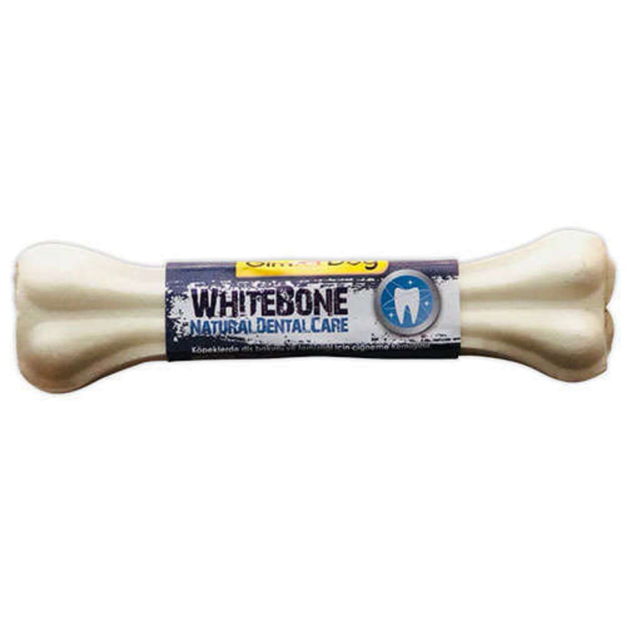 Gimdog Mordimi Press Beyaz Kemik Köpek Ödülü 90 Gr - 16 Cm