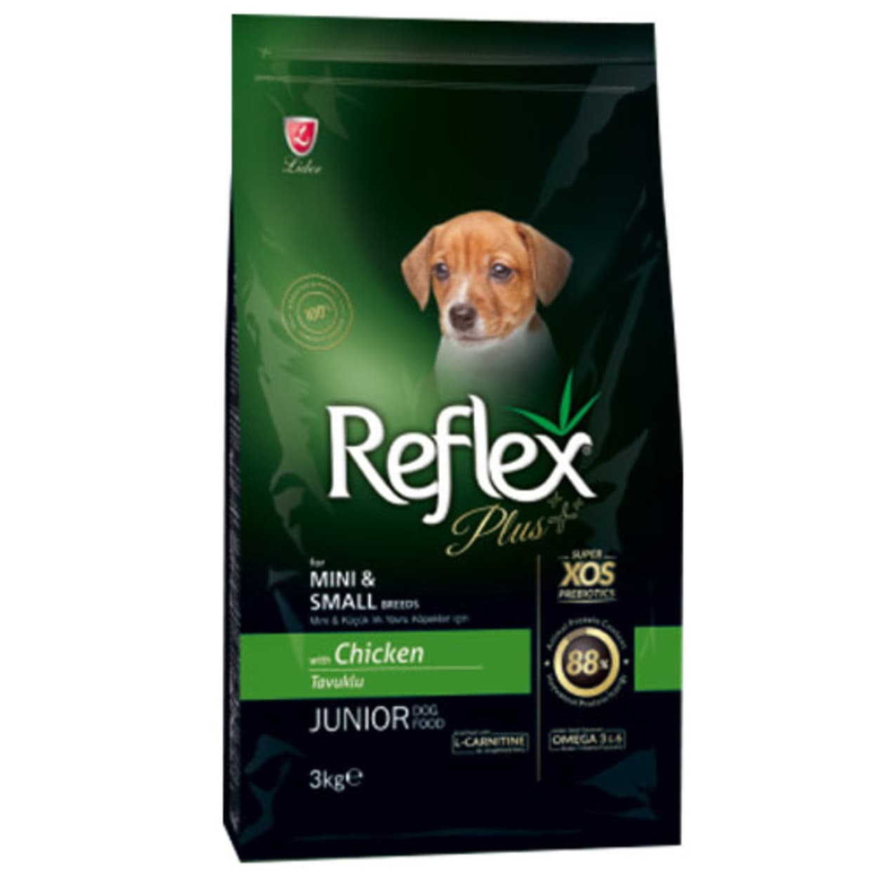 Reflex Plus Mini Small Tavuk Küçük Irk Yavru Köpek Maması 3 Kg