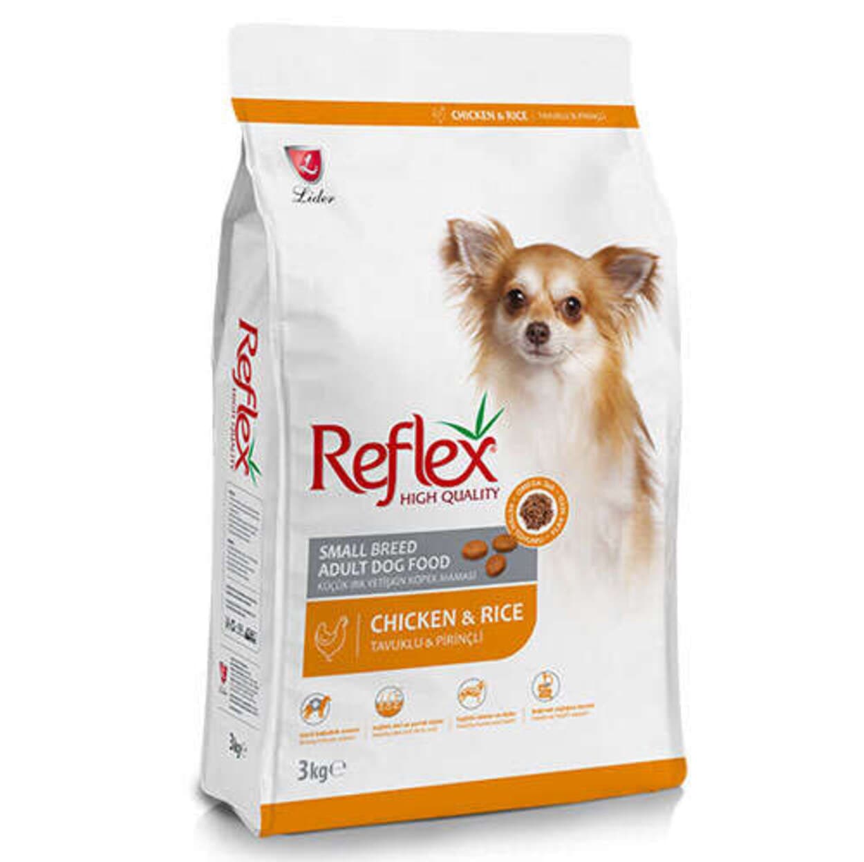 Reflex Small Breed Küçük Irk Tavuklu Köpek Maması 3 Kg