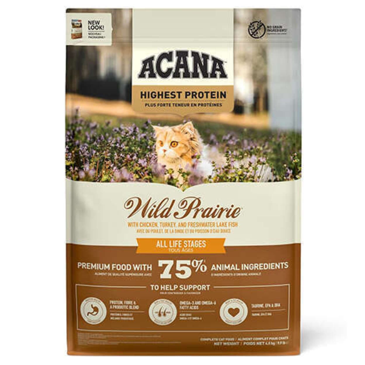 Acana Wild Prairie Cat Tahılsız Tavuklu Kedi Maması 1,8 Kg