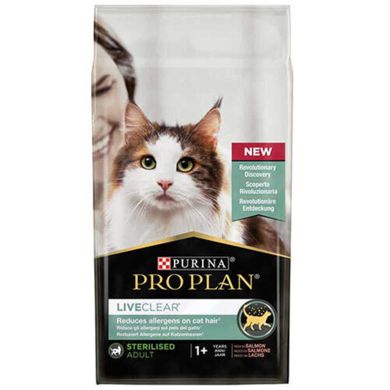 Pro Plan Live Clear Sterilised Somonlu Kısırlaştırılmış Kedi Maması 1,4 Kg