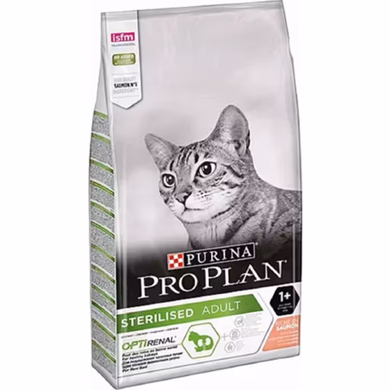 Pro Plan Kısırlaştırılmış Somon Balıklı Kedi Maması 10