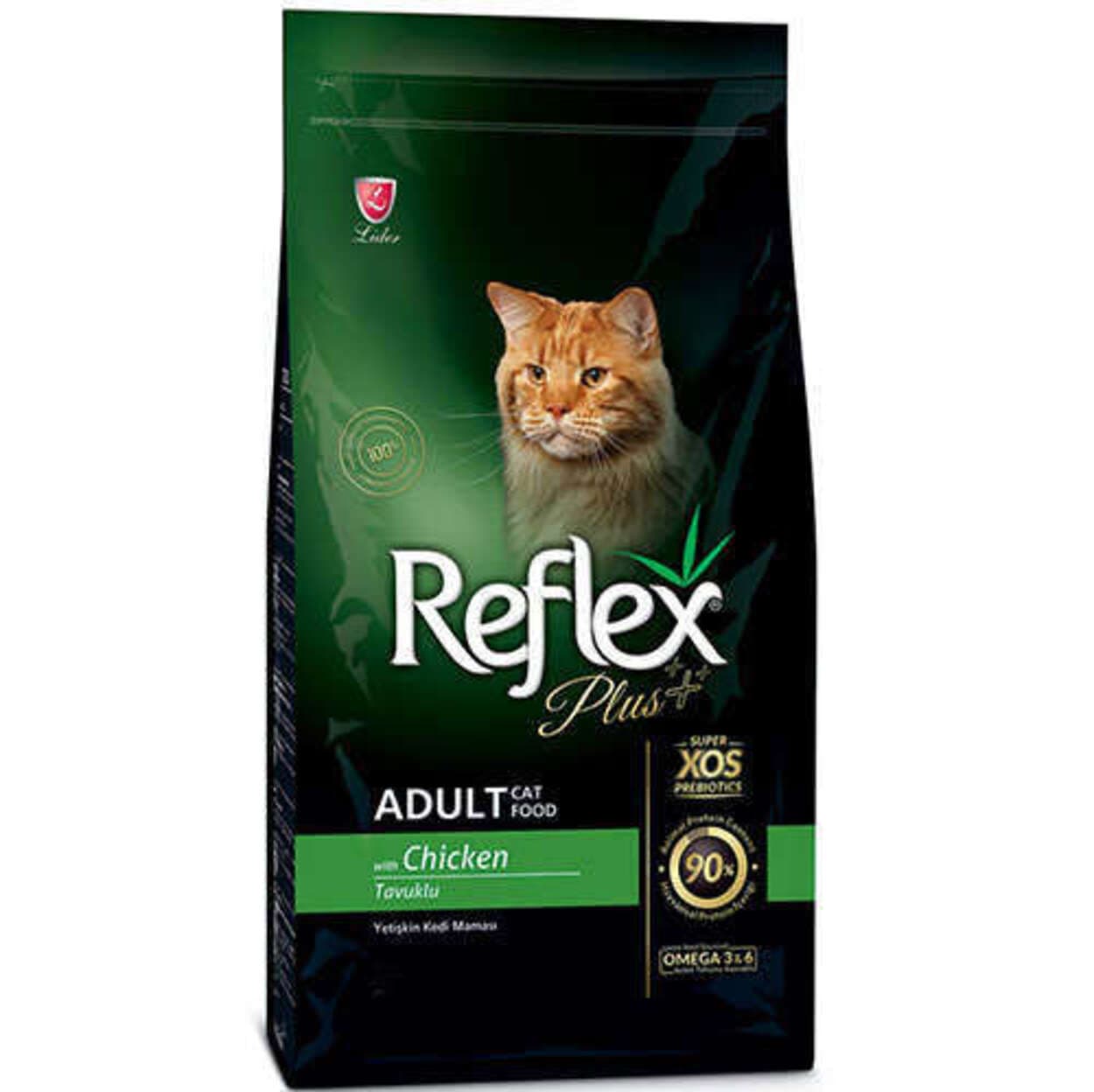 Reflex Plus Tavuk Etli Kedi Maması 15 Kg