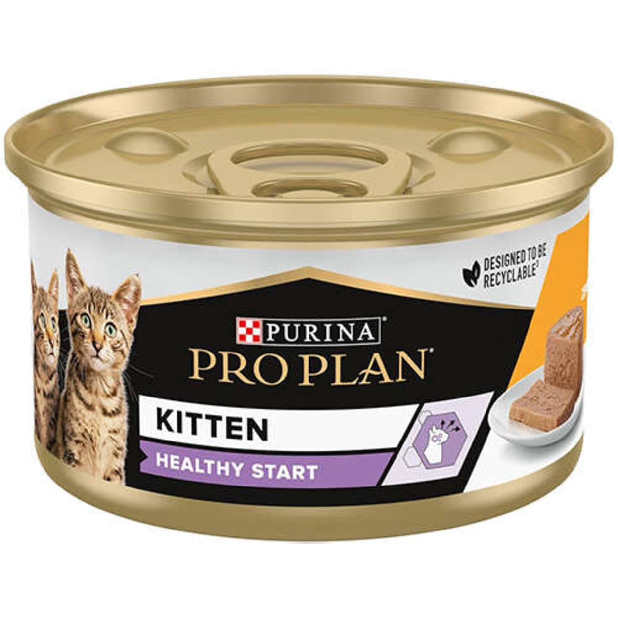 Pro Plan Kitten Tavuk Etli Yavru Kedi Konservesi 85 Gr