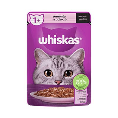 Pouch Sos İçinde Somonlu Yetişkin Kedi Konservesi 85 Gr