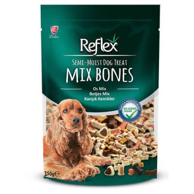 Semi Moist Karışık Kemik Yarı Yumuşak Köpek Ödülü 150 Gr