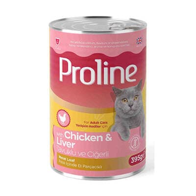Tavuklu ve Ciğerli Pate Yetişkin Kedi Konservesi 395 Gr