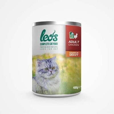 Tavuk Parça Etli Soslu Yetişkin Kedi Konservesi 12 Adet 400 Gr
