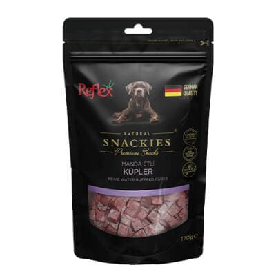 Snackies Natural Kuzu Etli Küp Tahılsız Köpek Ödülü 80 gr