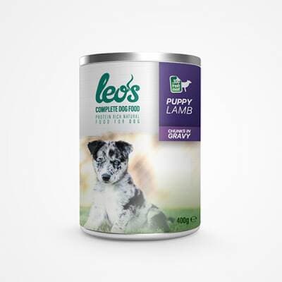 Kuzu Parça Etli Soslu Yavru Köpek Konservesi 12 Adet 400 Gr