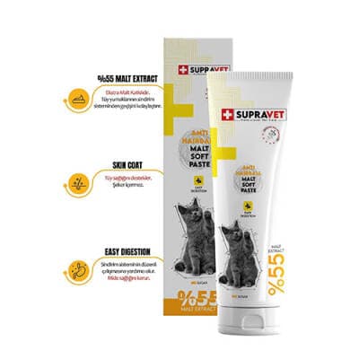 Anti Hairball Tüy Yumağı Önleyici Kedi Malt Macunu 30 Gr