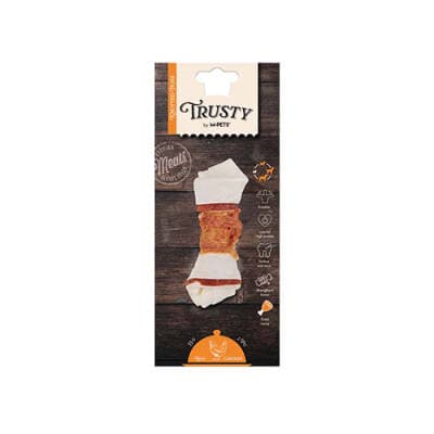Trusty Extra Tavuklu Düğümlü Kemik Köpek Ödülü 55 Gr 12,7 Cm