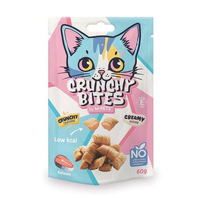 Crunchy Bites Somonlu Kedi Ödül Maması 60 Gr