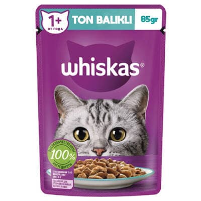 Pouch Jöle İçinde Ton Balıklı Yetişkin Kedi Konservesi 85 Gr