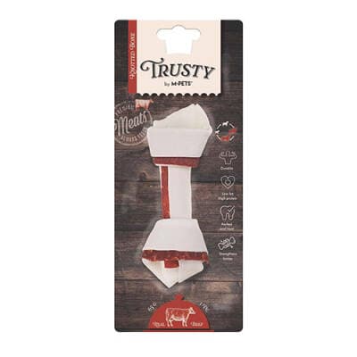 Trusty Sığır Etli Düğümlü Kemik Köpek Ödülü 65 Gr 15,3 Cm