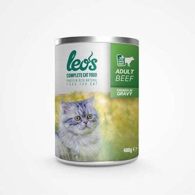 Sığır Parça Etli Soslu Yetişkin Kedi Konservesi 6 Adet 400 Gr