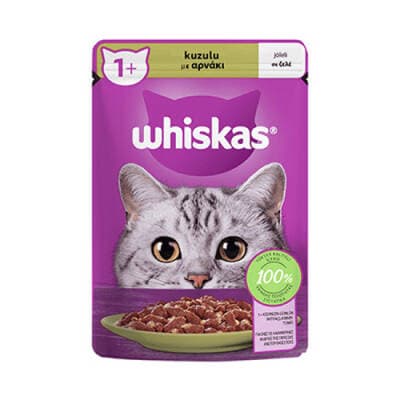 Pouch Jöle İçinde Kuzulu Yetişkin Kedi Konservesi 85 Gr