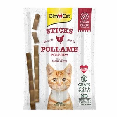Sticks Tavuklu ve Ciğerli Kedi Ödül Çubukları 20 Gr
