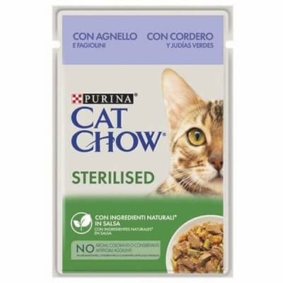 Sterilised Pouch Kuzulu Kısırlaştırılmış Kedi Konservesi 85 Gr