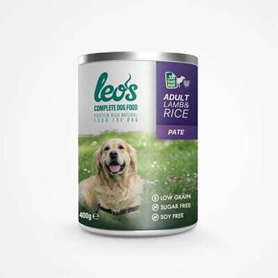 Kuzu Etli ve Pirinçli Pate Yetişkin Köpek Konservesi 400 Gr