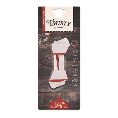 Trusty Sığır Etli Düğümlü Kemik Köpek Ödülü 45 Gr 12,7 Cm