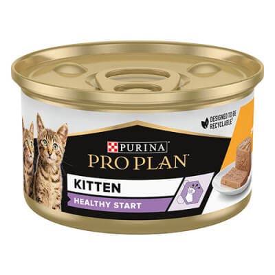 Kitten Tavuklu Yavru Kedi Konservesi 85 Gr