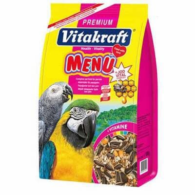 Menü Papağan Yemi 1000 Gr