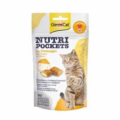 Nutripockets Peynirli ve Taurinli Kedi Ödülü 60 Gr