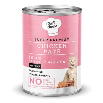 Pate Chicken Kitten Tavuklu Tahılsız Yavru Kedi Konservesi 400 Gr