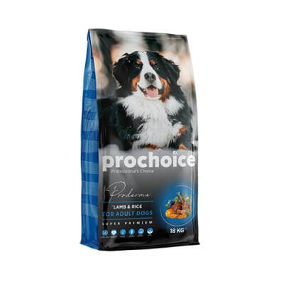 Proderma Kuzulu ve Pirinçli Yetişkin Köpek Maması 18 Kg