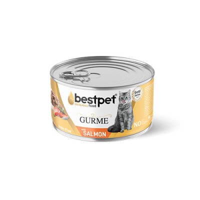 Gurme Jelly Somonlu Tahılsız Yetişkin Kedi Konservesi 85 Gr