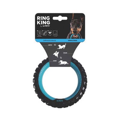 Single Ring King Köpek Oyuncağı 12,7x12,7x2,2 Cm