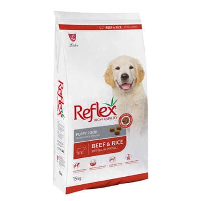Biftekli ve Pirinçli Yavru Köpek Maması 15 Kg
