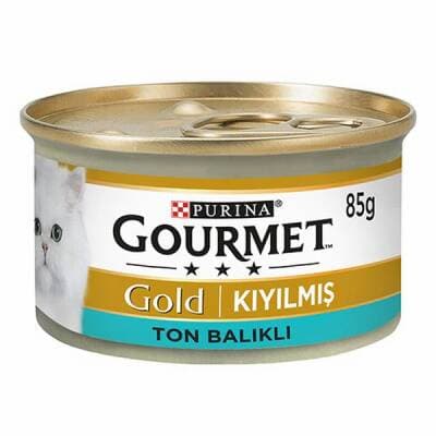 Kıyılmış Ton Balıklı Yetişkin Kedi Konservesi 12 Adet 85 Gr