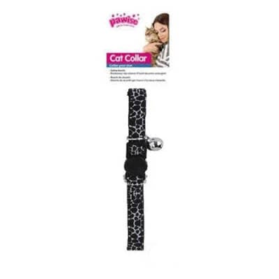 Kedi Boyun Tasması Siyah 20-30 Cm