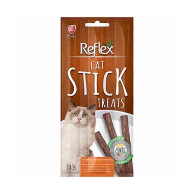 Stick Tavuklu ve Ördekli Tahılsız Kedi Ödül Çubuğu 3x5 Gr