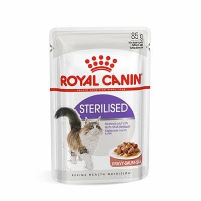 Sterilised Gravy Pouch Kısırlaştırılmış Kedi Konservesi 12 Adet 85 Gr