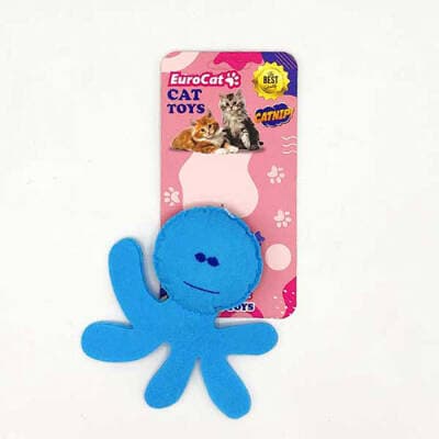 Toys Peluş Ahtapot Kedi Oyuncağı